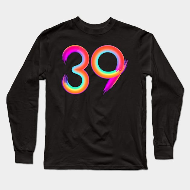 brushed 39 Long Sleeve T-Shirt by MplusC